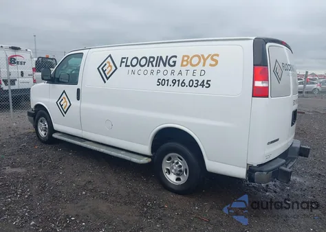 2021 Chevrolet Express Cargo Rwd 2500 Regular Wheelbase Wt из США, поврежденный, VIN 1GCWGAF71M1225544